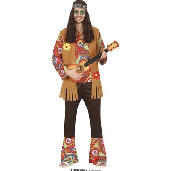 Guirca Hippie pánský kostým Velikost: 54 – 56 (XL)