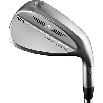 Golfová hůl TITLEIST SM9 Tour Chrome D Grind pánská wedge na oceli Strana: Pravá, Loft/Bounce: 56°12° + Dárková krabička týček