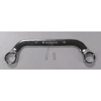 Klíč Klíč očkoplochý 16×17 mm zahnutý CORONA C6216