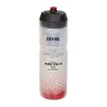 Láhev Zefal Arctica 75 stříbrná červená