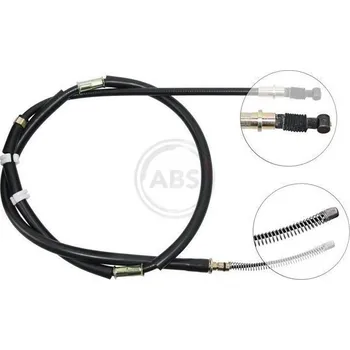 Lanko parkovací brzdy Tažné lanko, parkovací brzda A.B.S. K19588