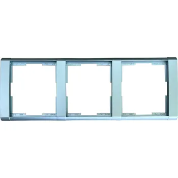 vypínač a zásuvka Rámeček trojnásobný ABB Element-Time 3901F-A00130 31 - arktická