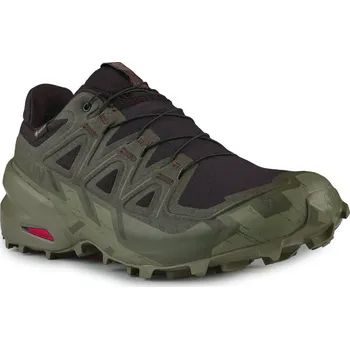 Pánská běžecká obuv Salomon Speedcross 6 GTX M L47584100 - black/peat/deep lichen green 46