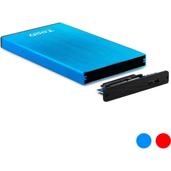 Interní pevný disk Box na pevný disk TooQ TQE-2527 2,5 "USB 3.0 Barva: Modrá