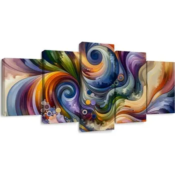 Obraz Dovido 5-dílný obraz víru nekonečné energie