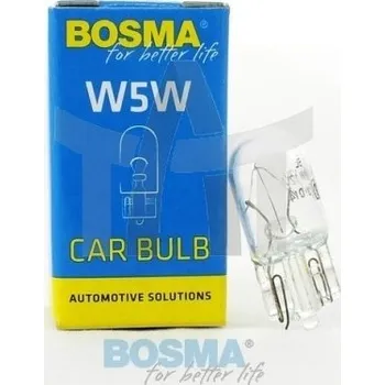 Autožárovka Žárovka 12V 5W celoskleněná BOSMA T10 BOSMA 1949S