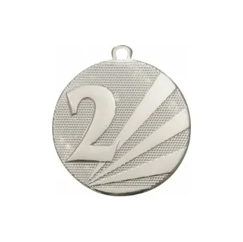 Medaile s umístěním D112EFG - 50 mm, Stříbro
