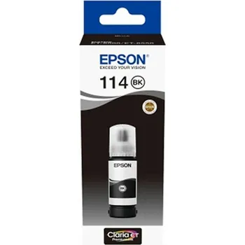 Inkoust do tiskárny Epson Ecotank 114 70 ml Barva: Černá