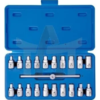 Sada nářadí Sada nástavců na olejové zátky 3/8 21dílná