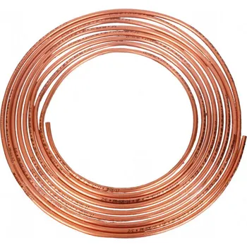 Brzdová hadice Brzdová trubka měděná Cu 6mm 5m (Cu trubka 6,00 - 5m)