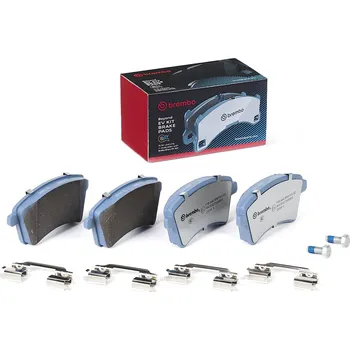 Brzdová destička Sada brzdových destiček, kotoučová brzda BREMBO P 68 044E