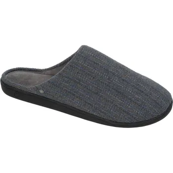 Dámské pantofle ISOTONER Velurové domácí pantofle, ergonomicky tvarované 2xmodrá2xšedá2xnám.modrá 41