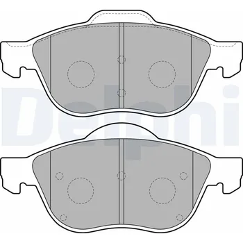 Brzdová destička Sada brzdových destiček, kotoučová brzda DELPHI LP1844