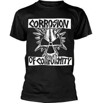 Corrosion Of Conformity Skull Logo Black S Tričko