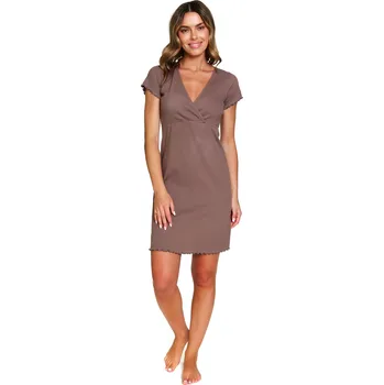 Dámská noční košile Noční košile DOCTOR NAP TCB.7303 MOCHA MOUSSE L 0