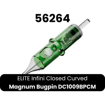 Tetovací jehla ELITE Infini Closed Curved Magnum Bugpin (SoftEdge) :: ELITE Infini Closed Curved Magnum Bugpin DC1009BPCM