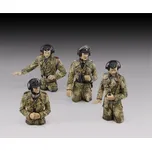 Royal Model 1/72 German tank crew in pit dot - WWII