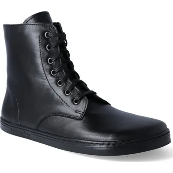 Dámská zimní obuv Barefoot kotníkové boty Peerko - Go 2.0 černé Velikost: 37