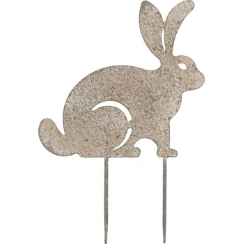 Zahradní dekorace Clayre & Eef - Zahradní zápich RABBIT 6Y5832