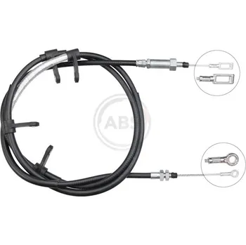 Lanko parkovací brzdy Tažné lanko, parkovací brzda A.B.S. K13986