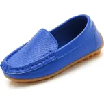 Dětské nazouváky z PU kůže pro snadné obouvání bez šněrování Velikost: 23, Barva (Varianta): Royal-Blue