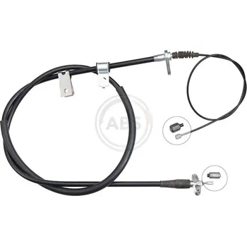 Lanko parkovací brzdy Tažné lanko, parkovací brzda A.B.S. K13936