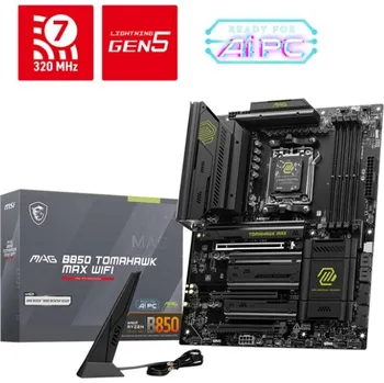 Základní deska MSI MB Sc AM5 MAG B850 TOMAHAWK MAX WIFI, AMD B850, 4xDDR5, 1xHDMI, WiFi, ATX
