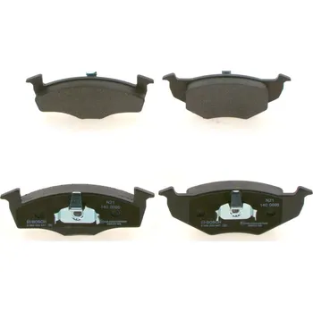 Brzdová destička Sada brzdových destiček, kotoučová brzda BOSCH 0 986 424 347