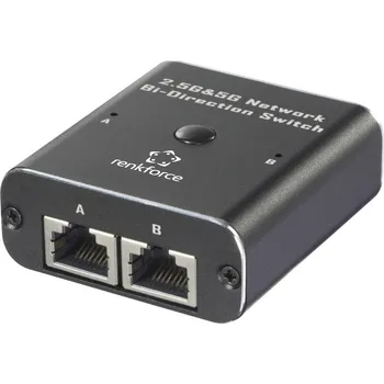 Switch Renkforce RF-EW-700 síťový switch RJ45, 2 porty, 5 GBit/s, USB napájení