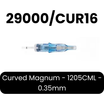 Tetovací jehla Emalla Eliot Pro Cartridge Curved Magnum :: Curved Magnum - 1205CML - 0.35mm