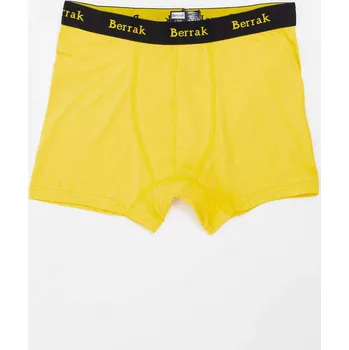 Boxerky Boxerky BR-BK-4476.28P BERRAK Barva: Žlutá, Velikost: 2XL