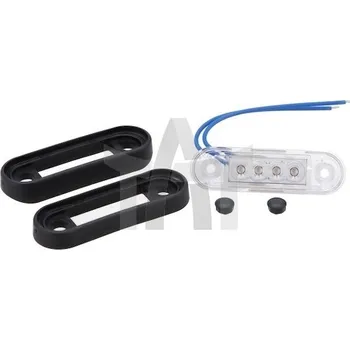 Přídavný světlomet Lampa obrysová LED modrá 12/36V kulatá FT-073NLED