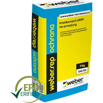 Fasádní barva Weberrep ochrana - 7 kg 7 kg (ks) - množstevní sleva při odběru nad 15 000 Kč