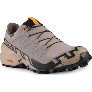 Pánská běžecká obuv Salomon Speedcross 6 GTX M L47853400 - gull/white pepper/black 44