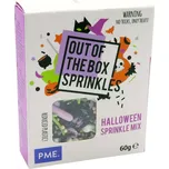 PME OUT OF THE BOX 60 g - cukrové sypání na Halloween s netopýry, dýněmi a duchy