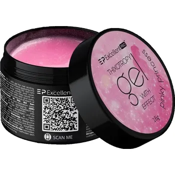 Lak na nehty Excellent PRO Builder Gel Pinky Princess 15g Růžová