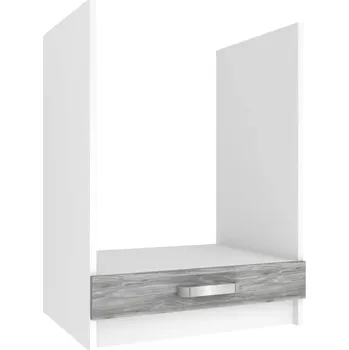 Kuchyňská skříňka Kuchyňská skříňka Belini spodní pro vestavnou troubu 60 cm šedý antracit Glamour Wood bez pracovní desky TOR SDP60/0/WT/GW/0/U