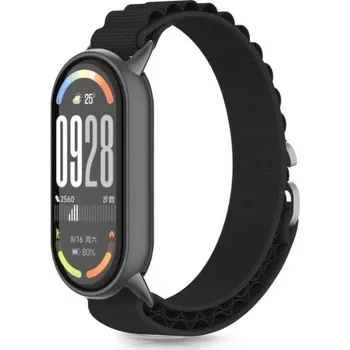 Řemínek na hodinky Tech-Protect | Tech-Protect Nylon Pro reminek na Xiaomi Smart Band 8 / 9 / 10, black