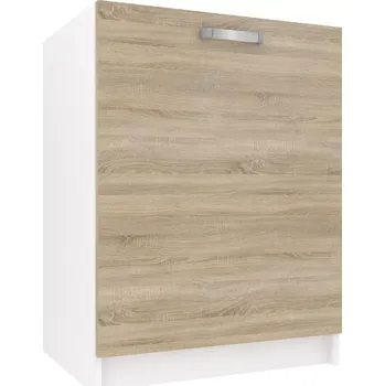 Kuchyňská skříňka Kuchyňská skříňka Belini dřezová 60 cm dub sonoma bez pracovní desky TOR SDZ60/0/WT/DS/0/U/