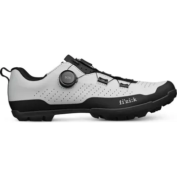 Pánské cyklistické tretry tretry mtb clipless FIZIK TERRA ATLAS GREY - BLACK (TEX5BPR1K7010) - 42