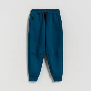 Reserved - Úpletové kalhoty - světle tyrkysová - 156FI-60X - 156FI-60X-152