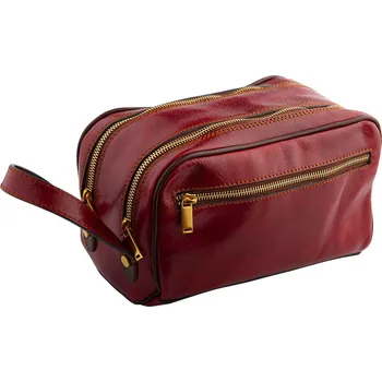 Kosmetická taška Time Resistance toaletní taška All the Kings Men - červená