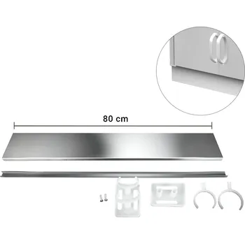 Pec na pizzu G.Gastro Nerezový sokl - délka: 80 cm