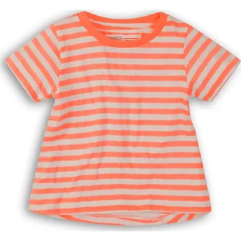 Dívčí oblečení Minoti Tričko dívčí s krátkým rukávem, Minoti, 2SLUBT18, oranžová Varianta: 110/116