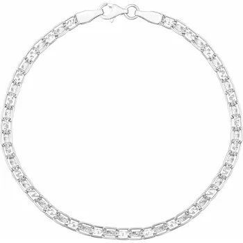 Šperk Zlatý náramek Nilnix z bílého zlata - 3,5 mm varianta 20 cm FNN1093BGW-20 cm