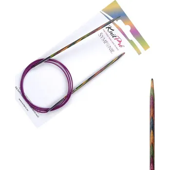 Jehlice KnitPro Symfonie kruhové fixní jehlice 3,25mm 120cm (KnitPro Symfonie kruhové jehlice 3,25mm 120cm)