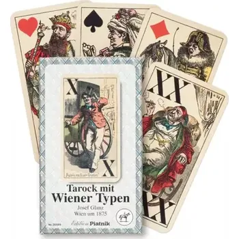 Desková hra Piatnik Tarock mit Wiener Typen (2815-PI)