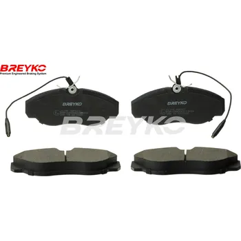 Brzdová destička Sada brzdových destiček, vždy 4 kusy v sadě DAVID VASCO Z1105