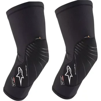 Chránič kolene Měkké a lehké kolenní chrániče ALPINESTARS Paragon Lite Knee Protectors barva černá, pár (certifikace / homologace EN 1621-1:2012 Level 1)
