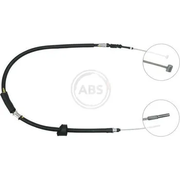 Lanko parkovací brzdy Tažné lanko, parkovací brzda A.B.S. K12951
